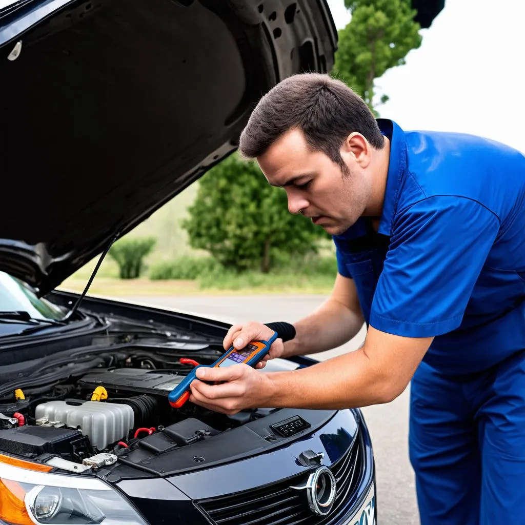 Car engine diagnostics